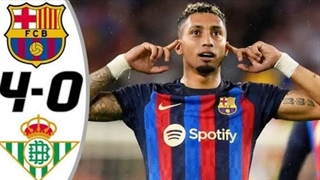 هایلایت بازی بارسلونا 4-0 رئال بتیس (9 اردیبهشت 1402)
