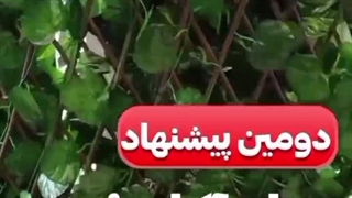 راهکار محدود کردن دید دور باغ و بالکن