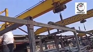 بارگیری میلگرد 25 آیین صنعت