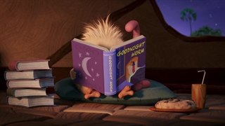 جوجه ی مواجه شده با کرم