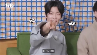 گروه وینر توی بازی دروغ سنج راجب لیسا صحبت کردن (ترجمه کپشن)