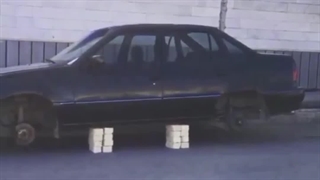 سرقت چرخهای خودرو