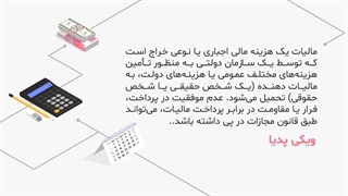 قالب پاورپوینت مالیات