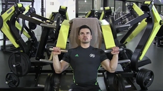 پرس سرشانه وزنه آزاد تکنوجیم