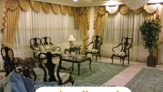 مدل پرده بالارو قیفی و هلزونی کلاسیک