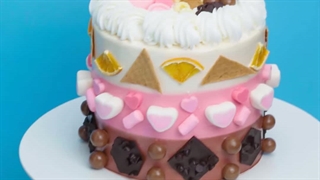 تزیین کیک تولد سری چهل و یکم