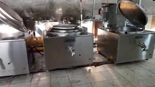 پخت صنعتی برج در دیگ چلوپز تیان