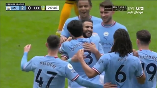 خلاصه دیدار منچسترسیتی 2-1 لیدز یونایتد