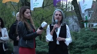 Yeşil Sol Parti Eş Sözcüsü Çiğdem Kılıçgün Uçar'ın katılımıyla Ankara halk buluşmamız