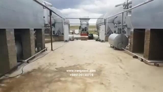 خط تولید بازیافت لاستیک فرسوده به گازوییل 09128720152