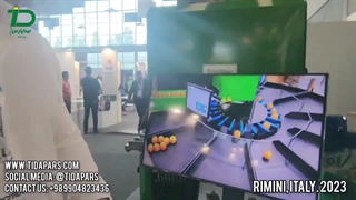 بازدید تیداپارس از نمایشگاه تجهیزات کشاورزی2023-ماشین های سورتینگ-قسمت دوم