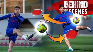 چالش دقت بارسلونا: رقابت گاوی و مارکوس آلونسو!