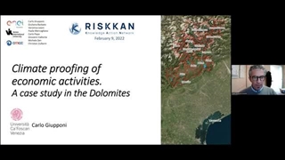 Advances in Modeling Socio-Economic Impacts - Parallel Session 2