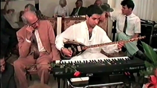 خصوصی امیر بدخش نابغه موسیقی در جمع بزرگان فرهنگ ادب هنر ایران تجویدی زندگانی کیایی نادری فردین قدکچیان و‌‌..