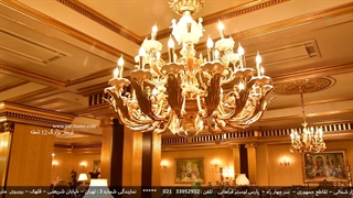 پروژه نصب لوستر فروشگاه بزرگ سلامی