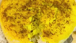 پخت برنج دودی سنتی