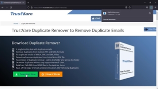 TrustVare Duplicate Remover Software