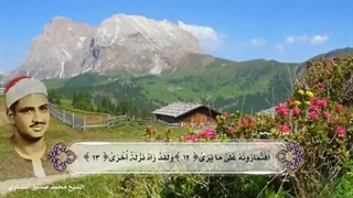 14020227: تلاوت زیبای استاد منشاوی سوره نجم - کامل