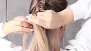 آموزش بستن پشت مو زیبا