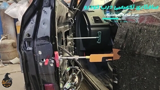 صافکاری پی دی آر خودروی دنا در مرکز صافکاری وستینال