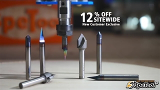 SpeTool V groove engrave bits - New Customer Exclusive 12% OFF