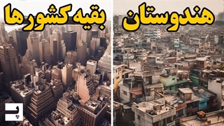 چرا شهرهای هندوستان با بقیه جهان فرق می کنه؟
