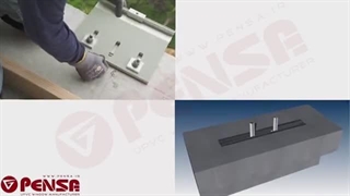 فیلم آموزش اجرای نمای کرتین وال پنسا