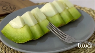 پاناکوتا فوری و خوشمزه با طالبی