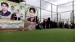 برگزاری یادواره شهدای دفاع مقدس روستای لوشکان و تجلیل از شهید غیرت حمید رضا الداغی ۱۴۰۲