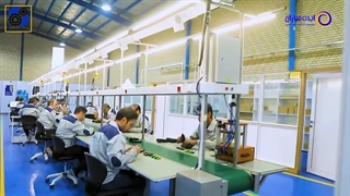 نوار نقاله مونتاژ - همکاری شرکت امید عمران سهند و ایده سازان