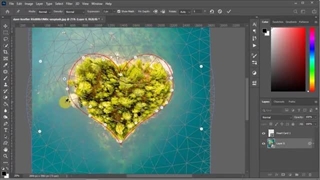 photoshop tutorial | آموزش فتوشاپ قابلیت puppet warp