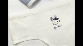 خرید شورت نخی زنانه توت فرنگی خرگوشی آبی - البرا