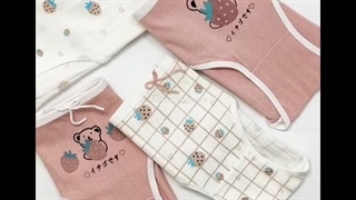 خرید شورت نخی زنانه توت فرنگی و خرس - البرا