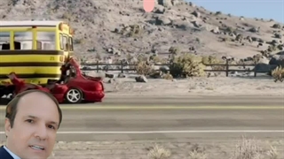 تست تصادف ماشین در سرعتهای مختلف تا ۳۰۰ کیلومتر