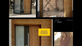 تولید و نصب درب ترموود ضد سرقت با شیشه سکوریت