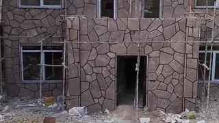 اجرای سنگ لاشه سنگ ورقه ای سنگ مالون