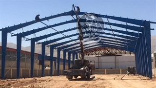 ساخت سوله_اجرای سوله فلزی در جنوب کشور گروه صنعتی تکنیک سازه09920877001