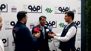 نشست خبری دکتر محمدیاسر طیب نیا مدیرعامل شرکت فولاد مبارکه در حاشیه پانزدهمین نمایشگاه بین المللی صنعت مالی کشور