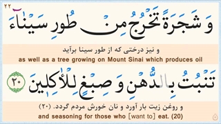 23.سوره مومنون ( نگارش آسان )