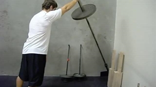 کشیدن و پرس هالتر تک دست BARBELL PULL AND PRESS