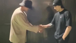 چالش آهنگ super با جونگ کوک