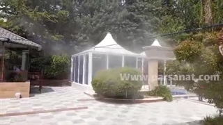 پروژه نصب مه پاش در تالار نگین (پارس صنعت)