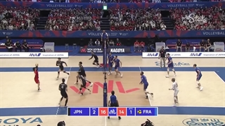 خلاصه بازی ژاپن (3) - (1) فرانسه در لیگ ملتهای والیبال 2023