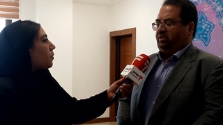 گفتگوی گزارشگران با دکتر علی‌‌‌اصغر علامه مدیرعامل منطقه ویژه اقتصادی صنایع انرژی ‌‌‌بر پارسیان در حاشیه نشست خبری