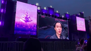 ویدیو مسیج منتشر شده از شوگا در فستیوال Yeouido (ترجمه‌درکپشن)