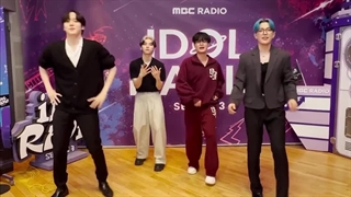 ایتیز با اعضای گروه AB6IX با چالش دنس آهنگ BOUNCY