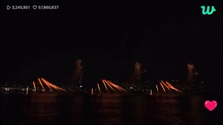 ویدیوی منتشر شده از ایونت آتیش بازی در پارک یوئیدو✨