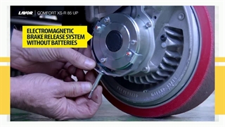 اسکرابر صنعتی  comfort xs r ساخت کمپانی LAVOR ایتالیا، مناسب برای نظافت محوطه