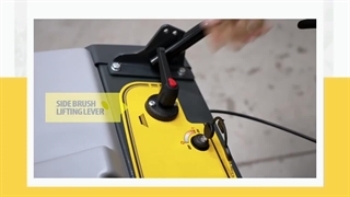 جاروی صنعتی swl900  مناسب برای نظافت محوطه