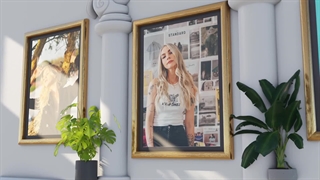 پروژه افترافکت گالری تابلو + دانلود